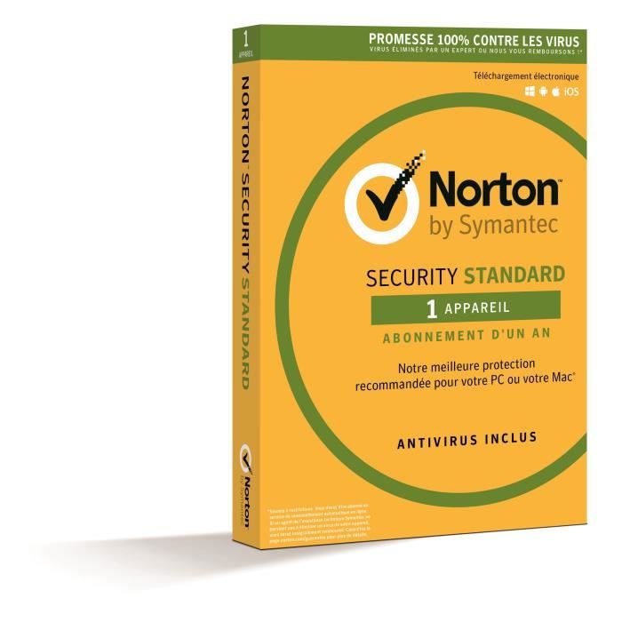 NORTON SECURITY 2018 STANDARD 1 App