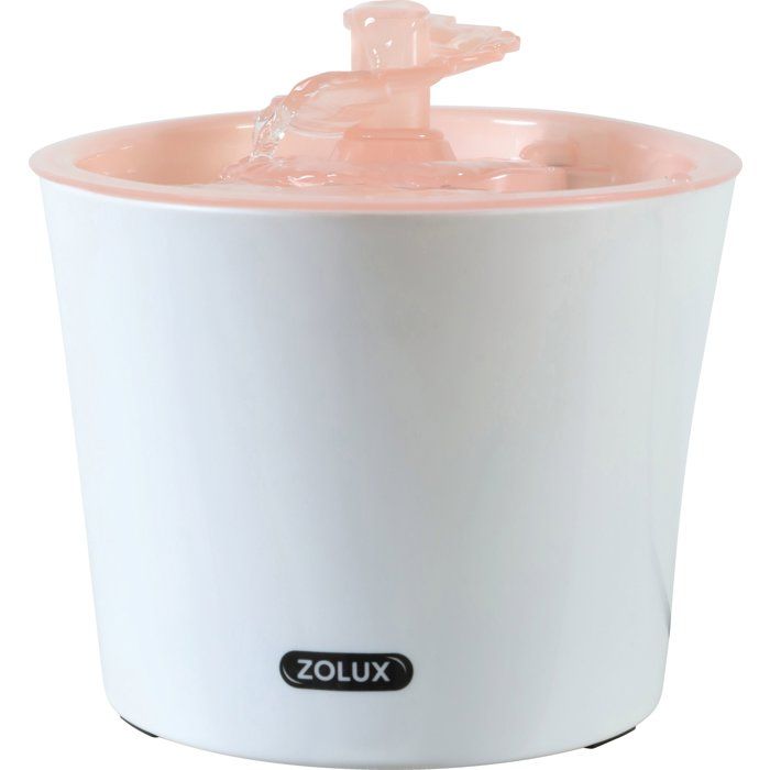 Image secondaire de Fontaine à Eau Calypso ZOLUX pour Chats et Chiens - 3L avec 2 Filtres Inclus - Rose