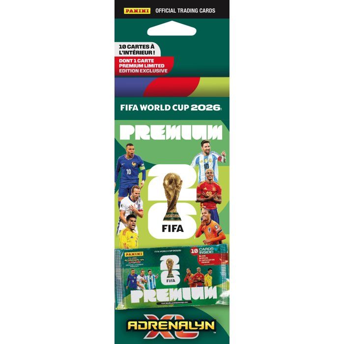 Image secondaire de Pochette Premium PANINI Coupe du Monde FIFA 2026 - 4 cartes spéciales et 1 Édition Limitée