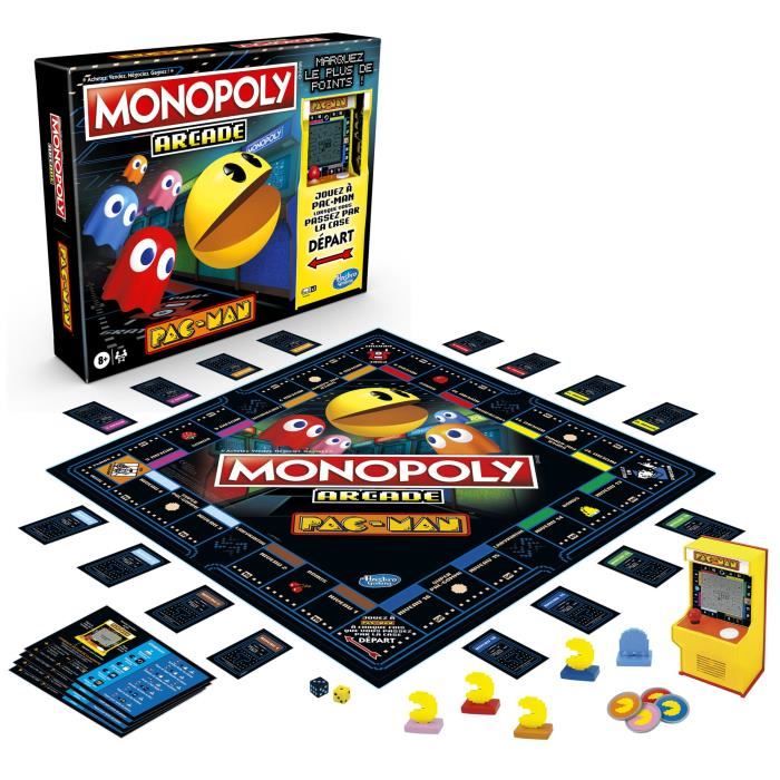 MONOPOLY - Arcade Pac -Man - Jeu pour enfants - a partir de 8 ans