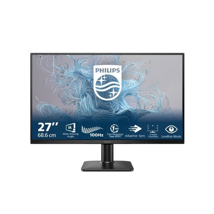 Moniteur PC - Philips - 27E2N1100L - 27 FHD - VA - 1ms - 100Hz - Adaptive Sync