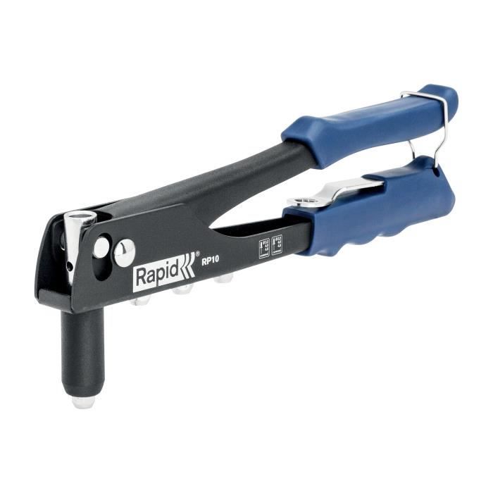 Pince rivets - RAPID - RP10 - Blister + 100 rivets