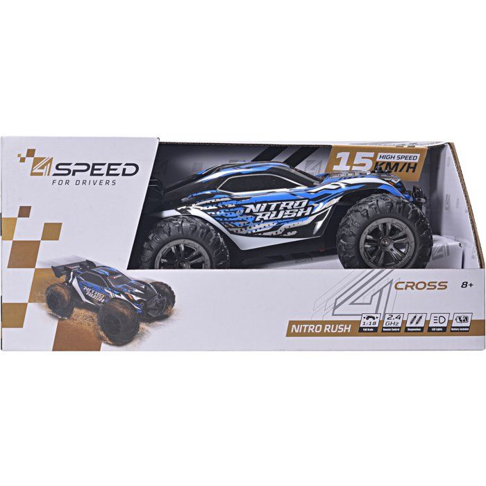 Image secondaire de Voiture Radiocommandée Tout-Terrain 4SPEED Nitro Rush 1/18