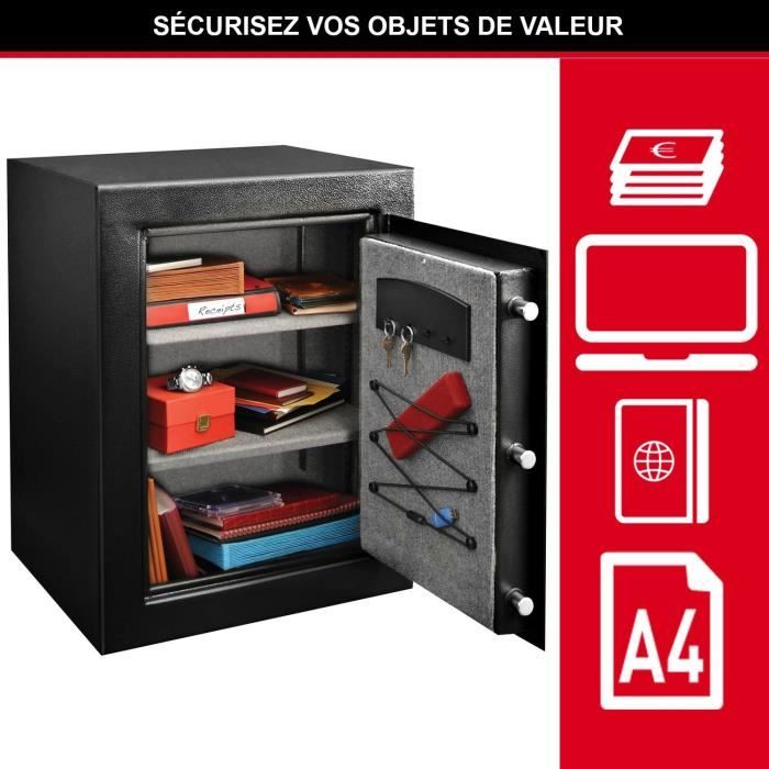 Image secondaire de Coffre-Fort Électronique XL 119 Litres - Master Lock Haute Sécurité