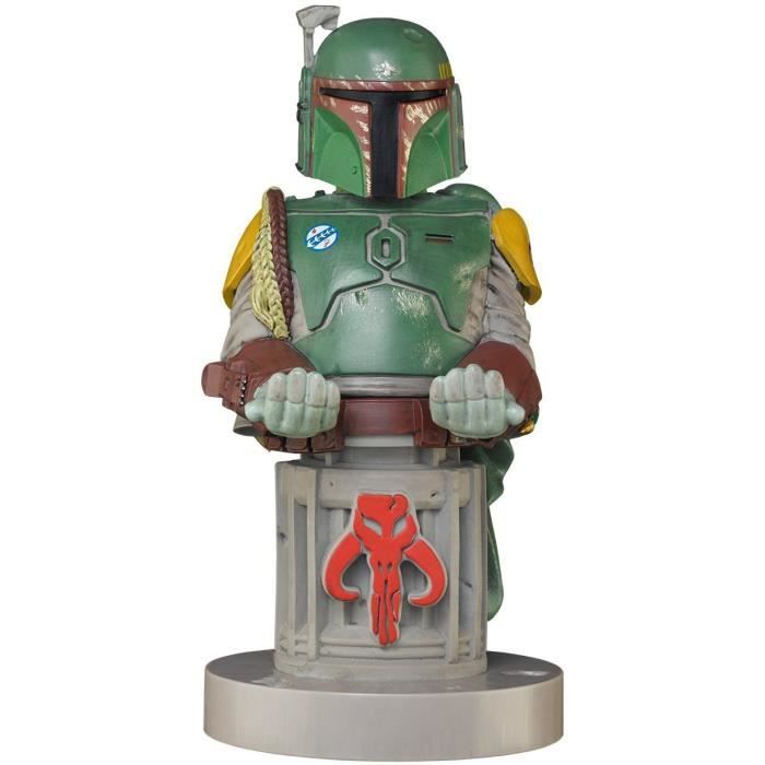 Figurine Boba Fett - Support & Chargeur pour Manette et Smartphone - Exquisite Gaming