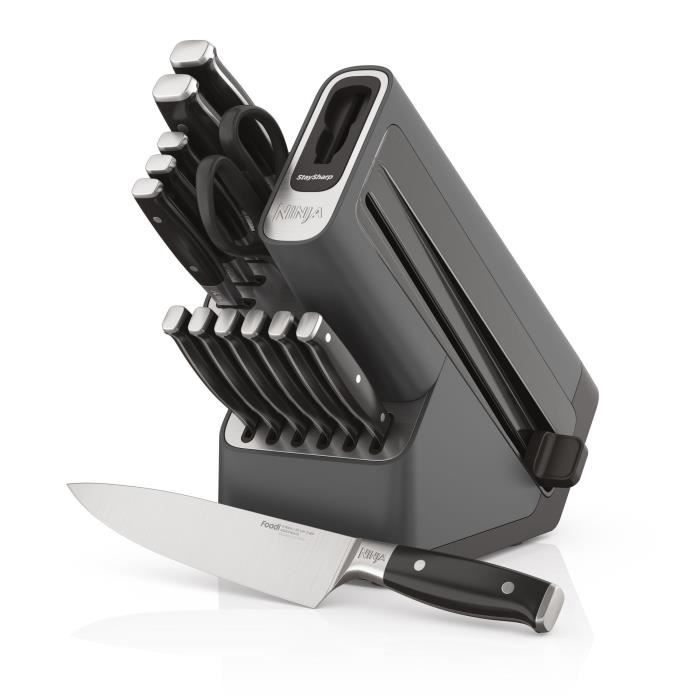 Image secondaire de Jeu de 14 couteaux NINJA StaySharp - Acier inoxydables - K62014EUUK