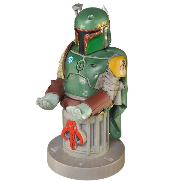 Figurine Boba Fett - Support & Chargeur pour Manette et Smartphone - Exquisite Gaming