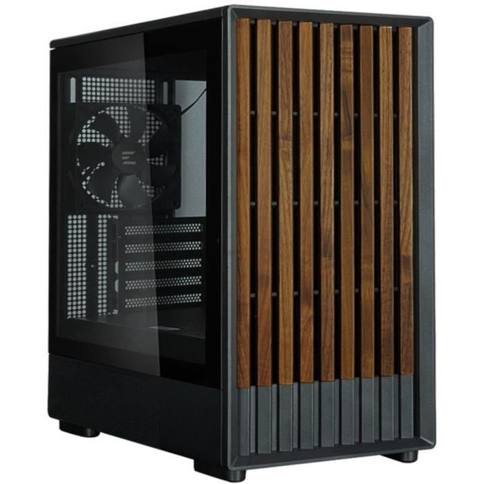 Case senza alimentatore - ZALMAN P10 NAMU - Mini tower - Formato M-ATX - Nero