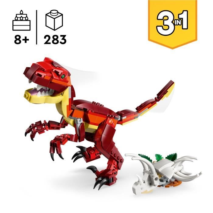 Image secondaire de LEGO Creator 3-en-1 : Le Dinosaure Féroce - Jeu de Construction pour Enfants