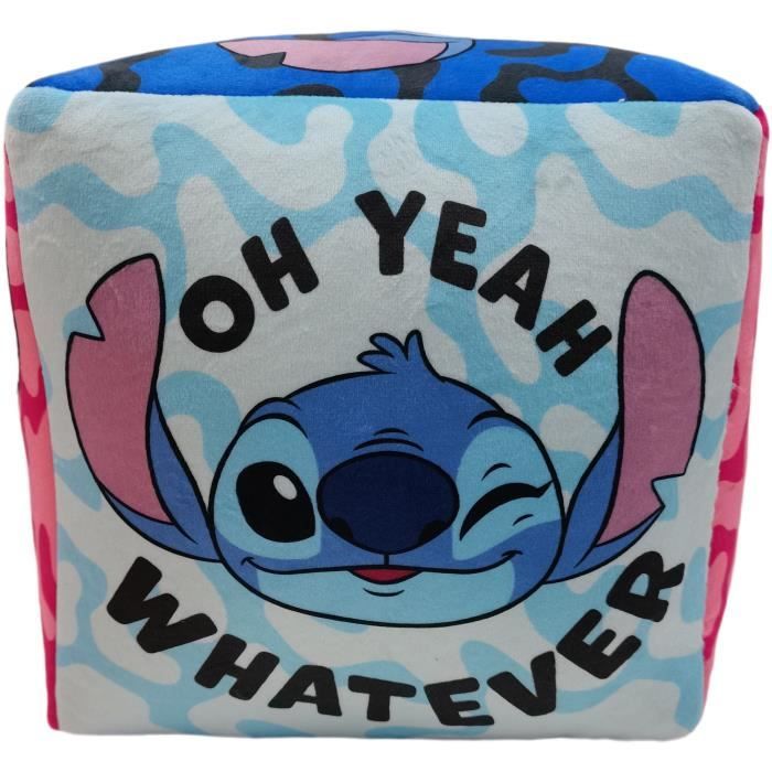 Image secondaire de Coussin premium - Cube - Lilo & STITCH - Microfibre - 25 x 25 x 25 cm