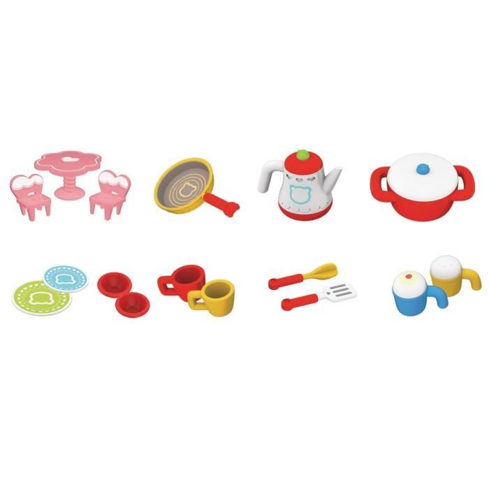 RAINBOW RUBY Set de Jeu Complet Cuisine Mobile et figurine Ruby - 89037 - 3 ans et +