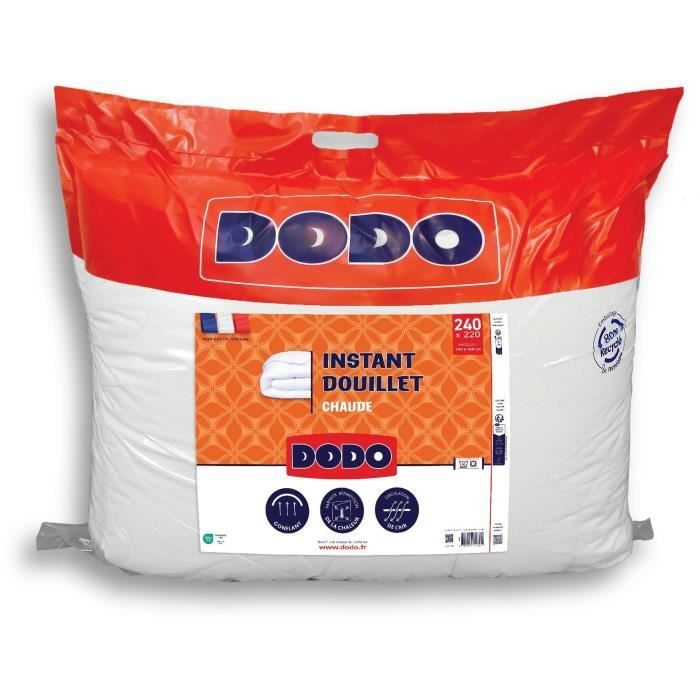 DODO - Piumino caldo - Accogliente istantaneo - 220 x 240 cm - 2 persone