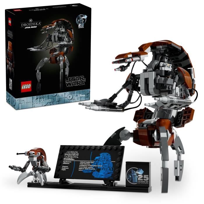 LEGO Star Wars™ 75381 The Droideka - Set di costruzione spaziale per adulti