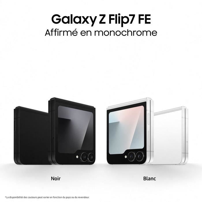 Image secondaire de Samsung Galaxy Z Flip7 FE 5G Smartphone 256 Go Noir