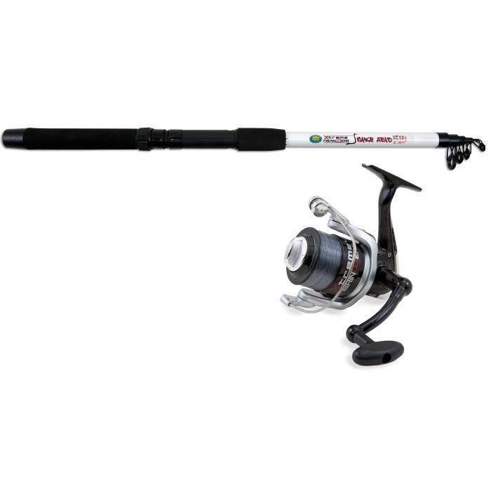 LINEAEFFE Kit de peche Combo extreme - 2,4 m