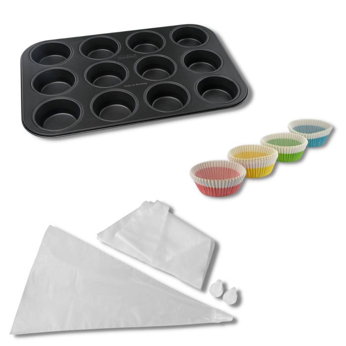 Ensemble 3 pieces spécial muffins - NIROSTA