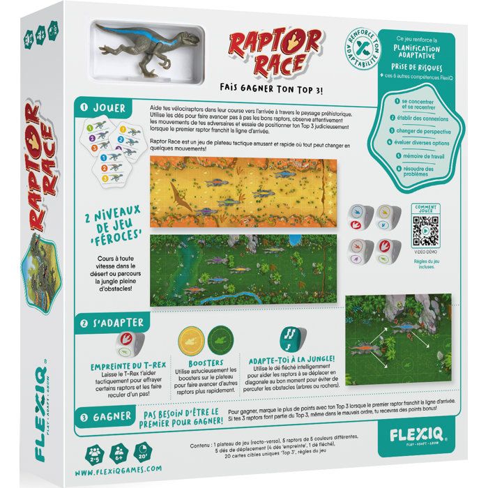 Image secondaire de Raptor Race - Jeu d'ambiance pour 2 à 6 joueurs