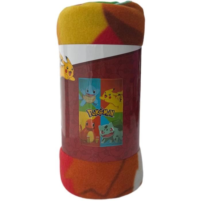 Image secondaire de Plaid - POKEMON - Starter et Pikachu - 100 x 140 cm