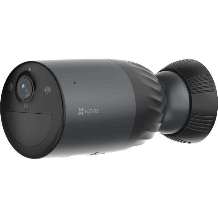 Telecamera di sorveglianza - EZVIZ - BC1c 4K - Batteria da 10400 mAh - Visione notturna a colori - Rilevamento AI - Wi-Fi 6