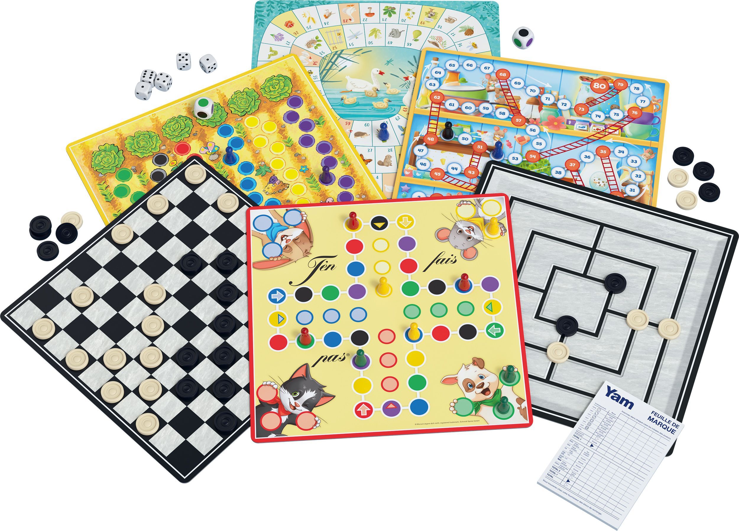Image secondaire de 100 Jeux Classiques et Originaux pour Enfants - Schmidt Spiele