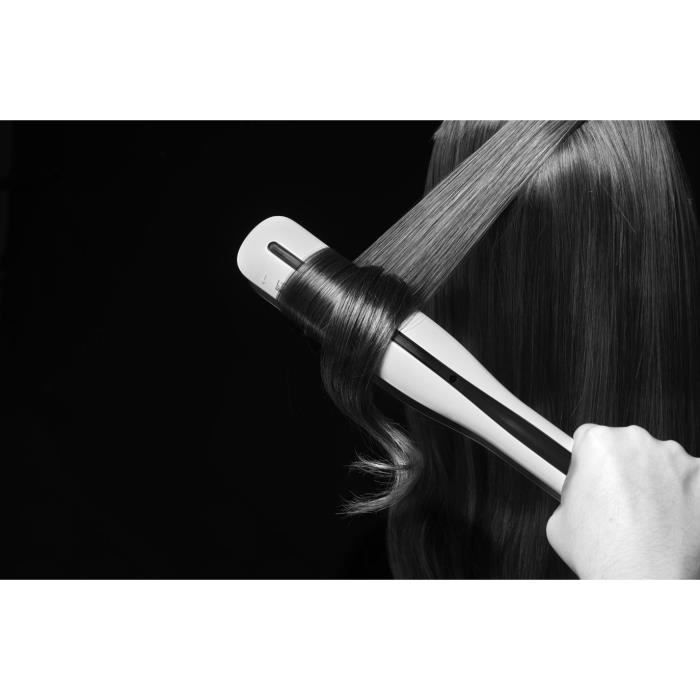 Steampod 3.0 - Pack Cheveux Epais : Lisseur Vapeur Professionnel + Creme de lissage Vapo-Active + Sérum de Finition