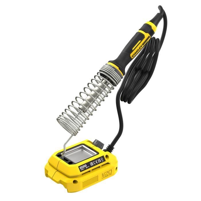 Saldatore - 18 V - da 204 °C a 484 °C - gamma V20 - STANLEY FATMAX, SFMCE040B-XJ