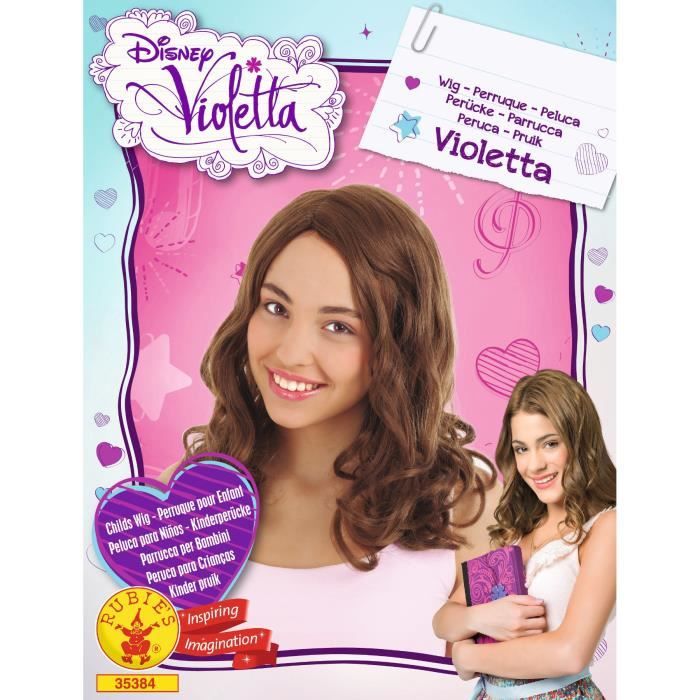DISNEY Perruque Violetta