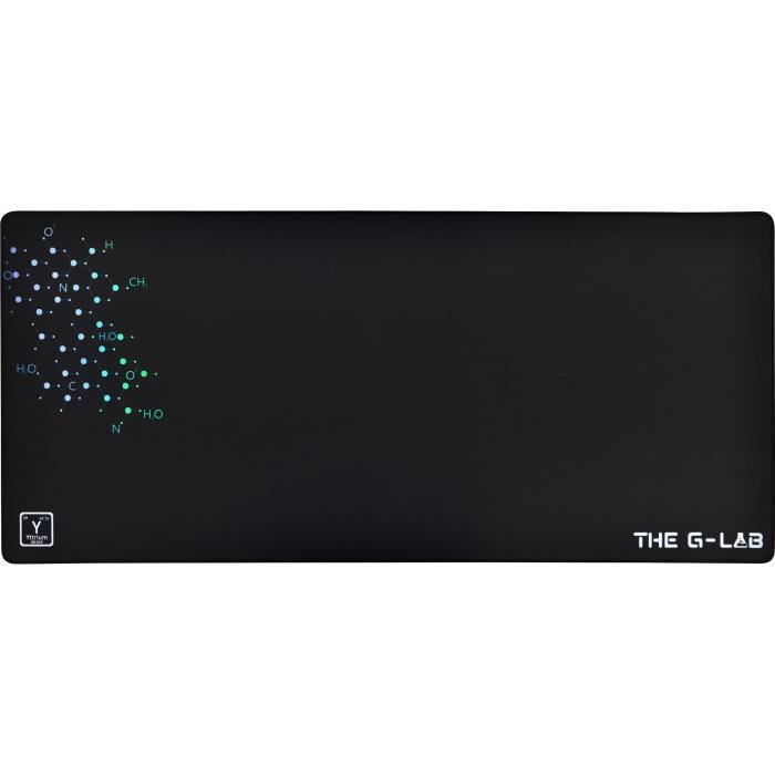 THE G-LAB PAD YTTRIUM Tapis de souris Gaming XXL 900x400x4mm avec gomme anti-dérapante