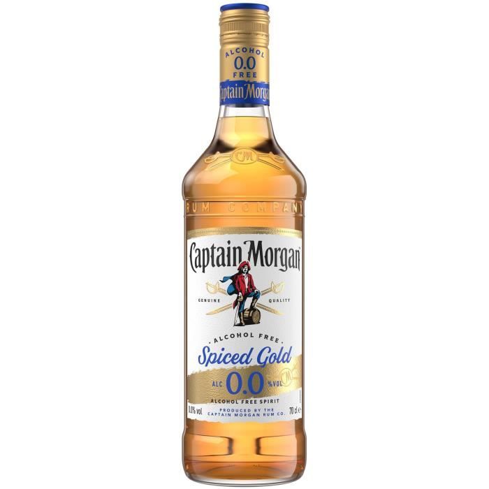 CAPTAIN MORGAN Spiced Gold - Ap�ritif - 00,00% Vol. - 70 cl