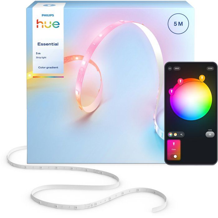 Ruban LED Philips Hue Essential 5 m avec Commande Vocale
