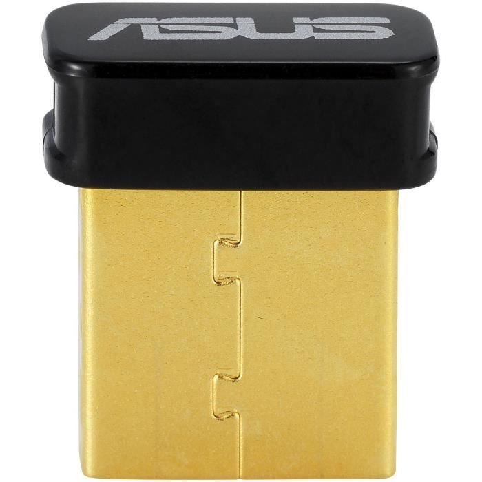 Adaptateur Réseau Nano - ASUS USB-N10 - USB 2.0 Wi-Fi N 150 Mbps