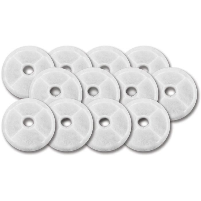 Filtre - Catit - Triple Action - Pack de 12 - Eau propre - Prévention maladies urinaires