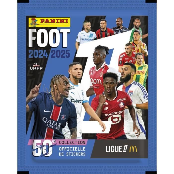 Image secondaire de Boîte - PANINI - Foot Ligue 1 2024-2025 - McDonald's - 50 pochettes - 350 stickers