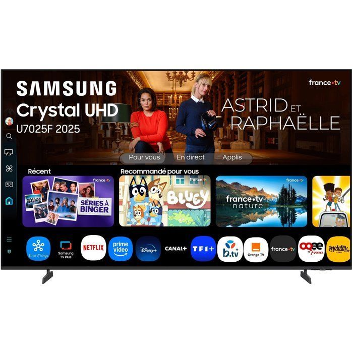 Téléviseur LED Samsung 65 pouces 4K UHD avec Smart TV et Gaming Hub