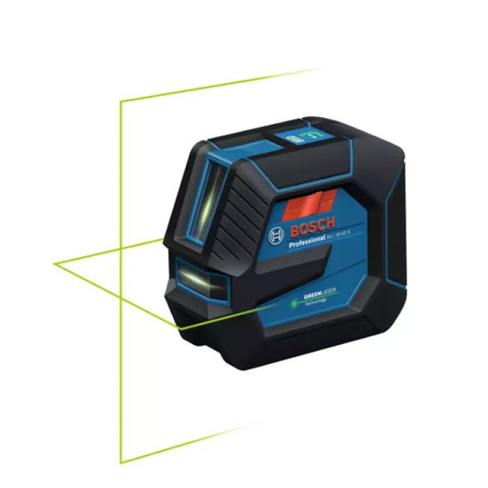 Image secondaire de Laser lignes BOSCH GLL 20-22 G + Batterie BA 3.7V 3.0Ah en coffret