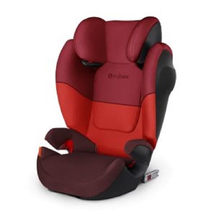 CYBEX Siege auto Silver Solution M-Fix SL Rumba - Groupe 2/3 - Rouge