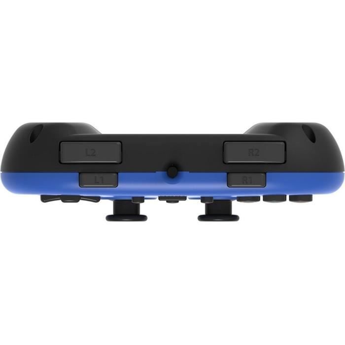 Hori Mini Manette Filaire Bleue Pour PS4 - Licence Officielle Sony
