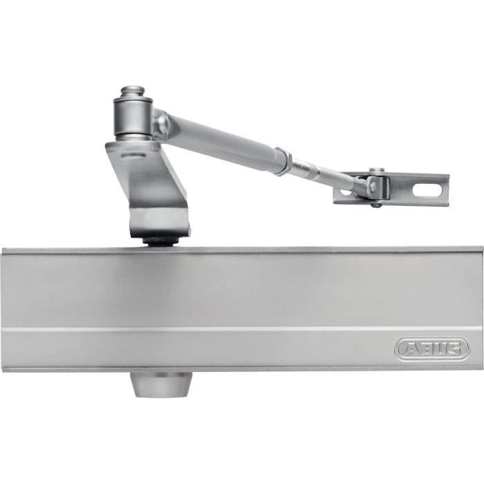 Door closer - ABUS - AC7124 S - Automatic closing for entrance doors up to 1.10 m - Max weight 80 kg - Individual adjustment