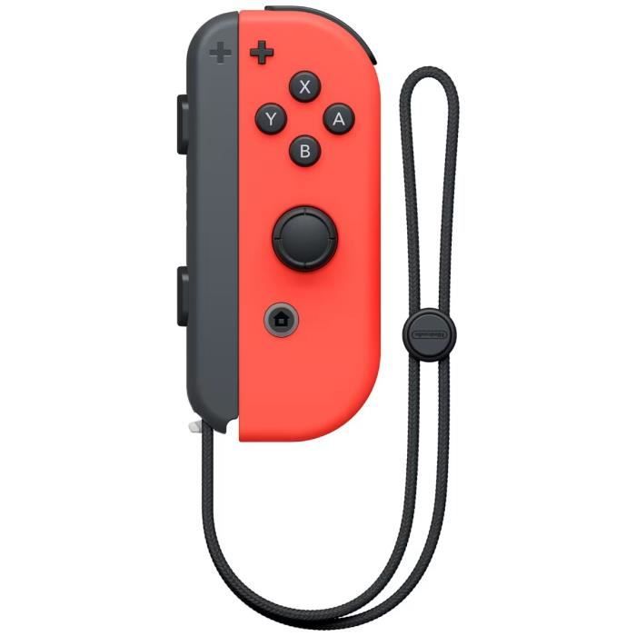 Manette Joy-Con Droite Rouge Néon