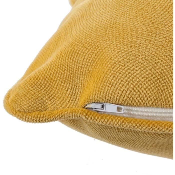 Coussin Lilou Polyester - 30x50 cm - Jaune
