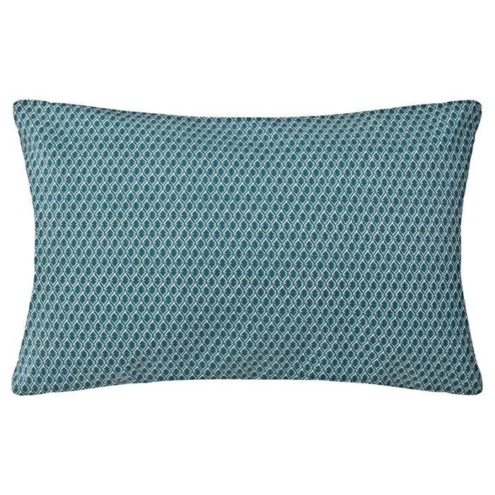 Coussin motif Otto - 30 x 50 cm - Bleu