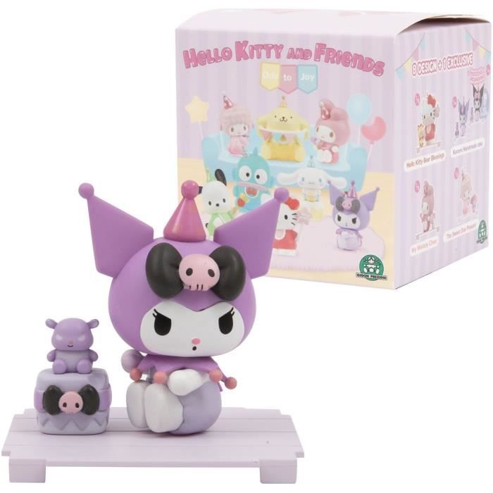 Figurine + accessoires - GPTOYS - HELLO KITTY - HKT36 - Série Ode to Joy - Modèle aléatoire - 6,5 cm - Dès 3 ans