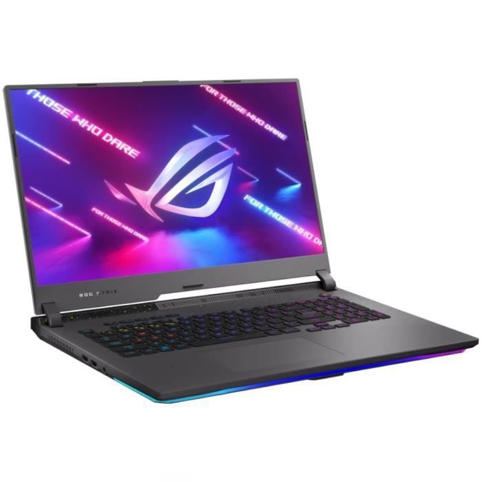 PC Portable Gamer ASUS ROG Strix G17 | 17,3'' WQHD 240Hz - RTX 3080 - AMD Ryzen 9-6900HX - RAM 32Go - 1To SSD - Win 11 - AZERTY