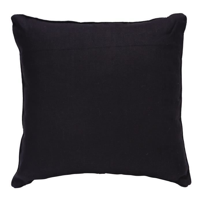 FINLANDEK Coussin KARJAA 100% coton 40x40cm - Noir