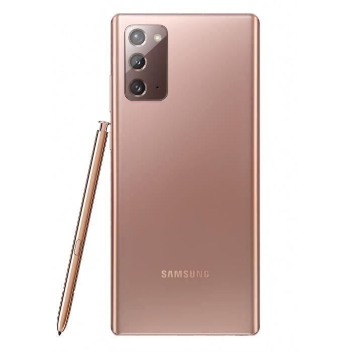 Samsung Galaxy Note20 4G 256 Go Bronze - Reconditionné - Excellent état