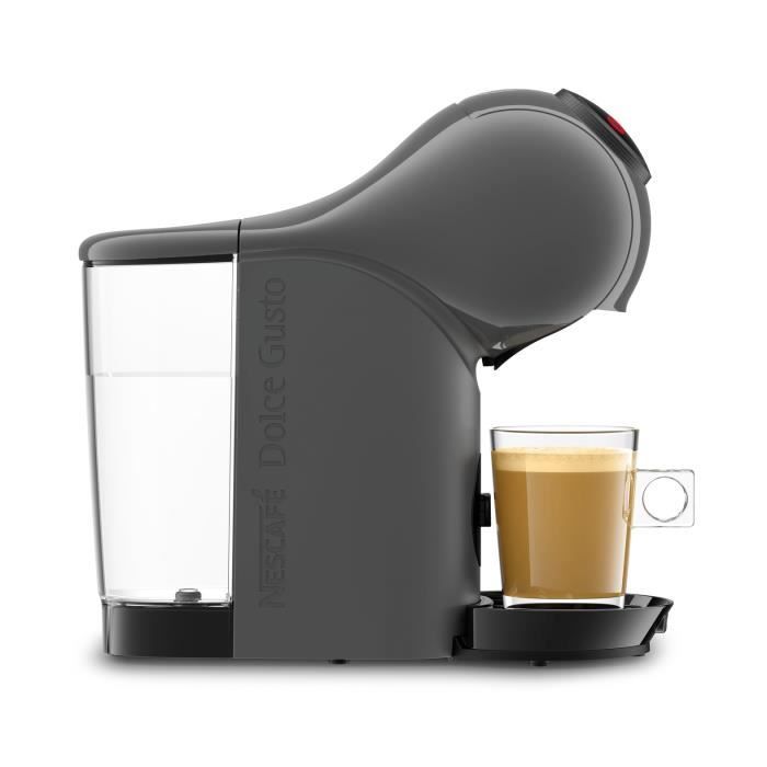 KRUPS NESCAFE DOLCE GUSTO YY4893FD Machine a café + 2 boites de capsules espresso et macchiato + mug Starbucks, Compact, Anthracite