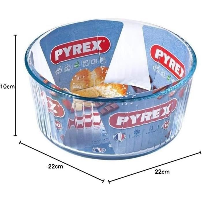 Image secondaire de Moule a soufflé - PYREX - 1450158 - En verre borosilicate - 21 cm