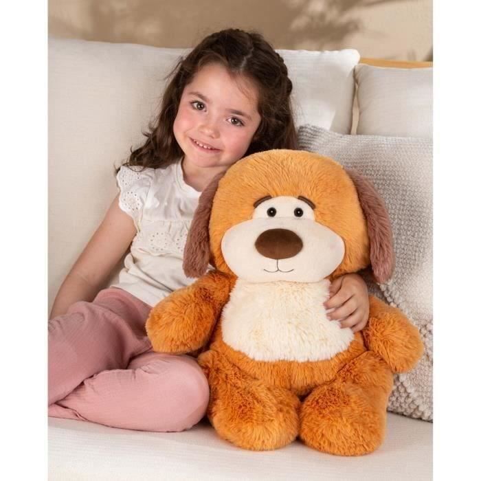 Image secondaire de Peluche chien Chubby Dog - GIPSY TOYS - 40 cm Caramel