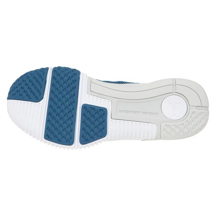 UNDER ARMOUR Chaussures multisport Ultimate speed - Homme - Bleu et blanc