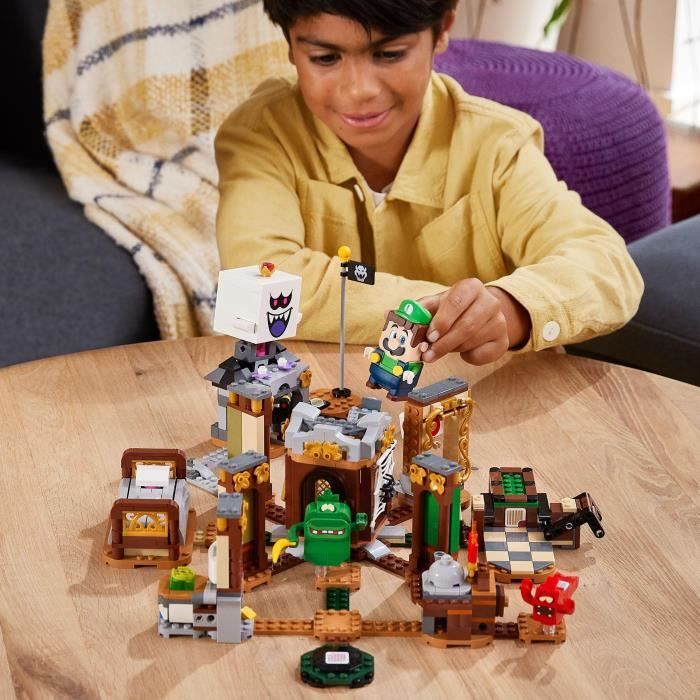 LEGO 71401 Super Mario Set d'Extension Le Cache-Cache Hanté de Luigi's Mansion, Jeu de Construction avec Figurines